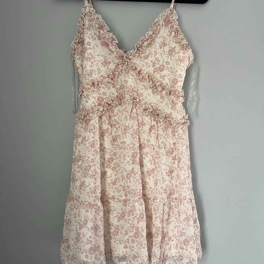 Macy's floral dress